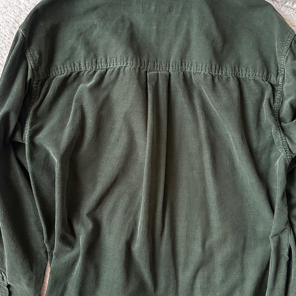 green corduroy button up - Picture 3 of 3